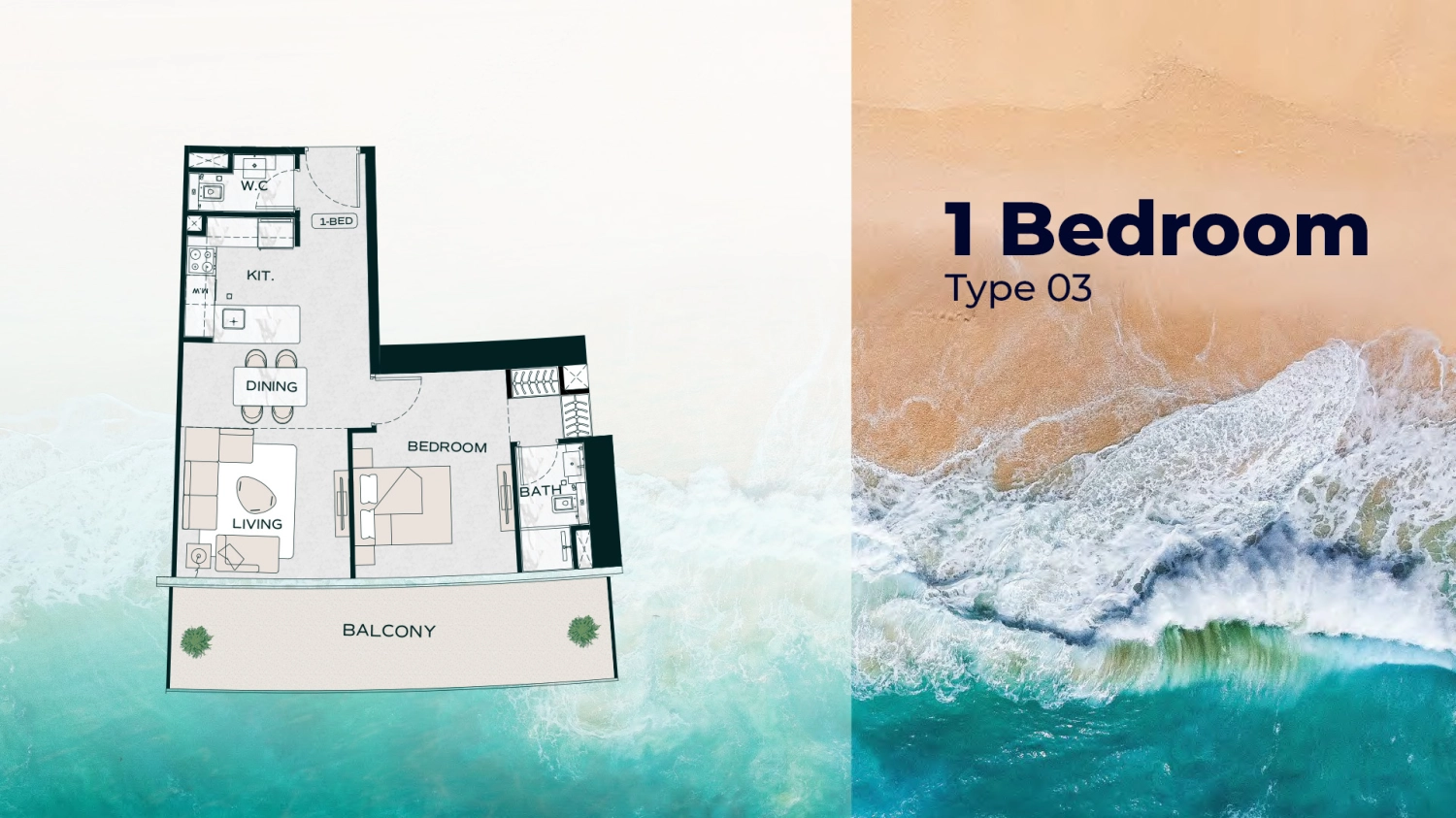 1 BR - Type A